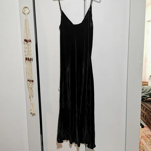 NWOT Wilfred Spritz Dress velvet-liked fabric - Picture 3 of 5